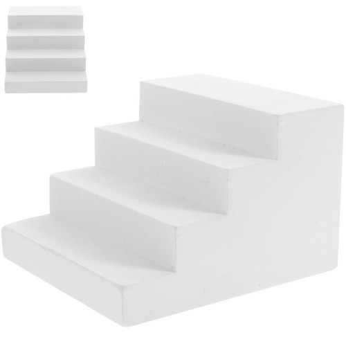 Small step ladder gypsum decor - small,