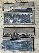 KJS3223 Cutter Box 1 & 2 Blades  Stanley Number 45 Plane Made In England & USA