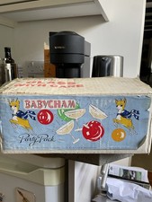 Vintage Babycham Party Pack – Set of 6 Original 1950s Glasses with Box