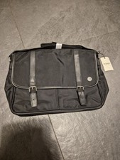 Vintage Y2K Ben Sherman Ballistic Nylon Messenger Commuter Black Bag BNWT 