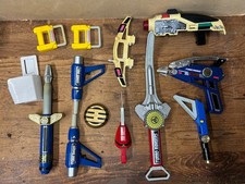 Power Rangers in Space Turbo Zeo Weapons Astro Blaster Bundle