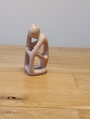 Ceramic thinking man - thinking, ornament