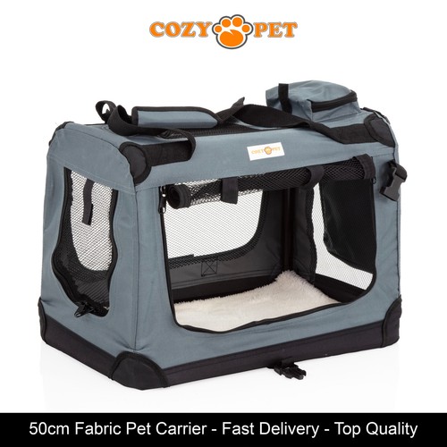 Fabric dog crate travel cage - fabric,
