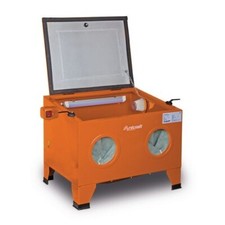 Unicraft Sand Blasting Cabinet SSK1 Bench Top 90l with Sand Blaster Work Lights