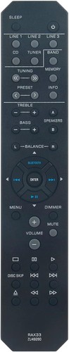 Rax33 zu49260 remote control - rax33,