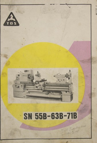 Tos 55b 63b - &, lathe