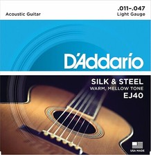D'Addario EJ40 Light Silk &