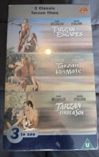 Warner Bros Tarzan Classic VHS Films Movies Video Johnny Weissmuller New Sealed