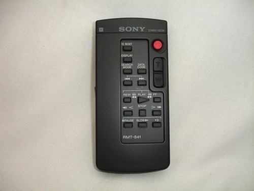 Sony rmt 841 - black, remote