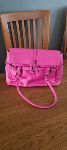 Ri2k pink leather tote handbag - ri2k,