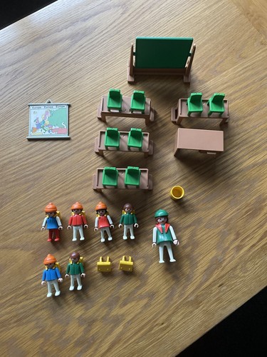 Vintage playmobil school - ,