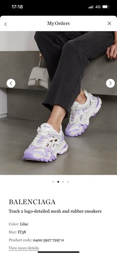 Balenciaga track size - size, 38