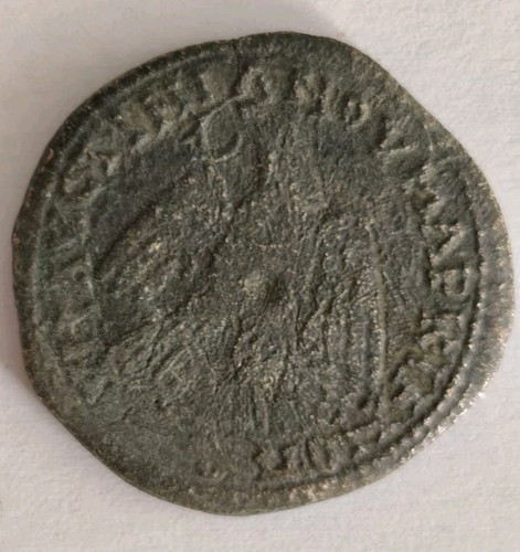Ancient roman bronze coin - roman,