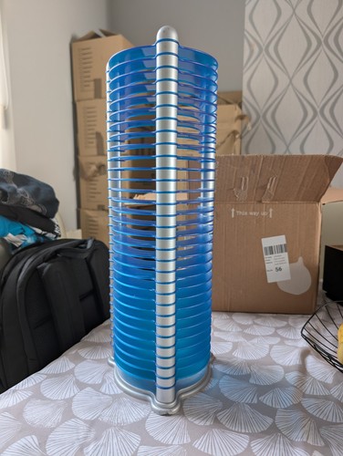 Vintage plastic storage - plastic,