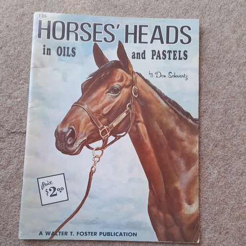 Horses heads oils and - horses, in