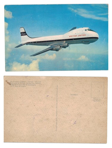 Postcard aviation traders - postcard,