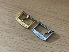 16mm 18mm Custom Made S/Steel, Yellow Gold Tang Buckle For Longines Watches