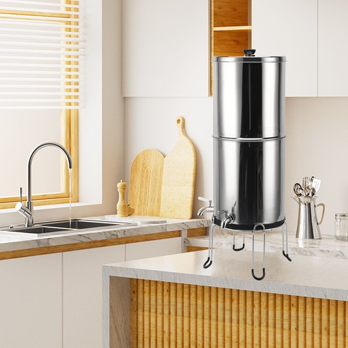 Compact stainless steel 9gal - stainless, 2.9gal