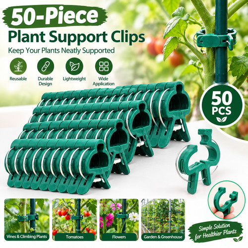 50pcs garden plant clips - 50pcs,