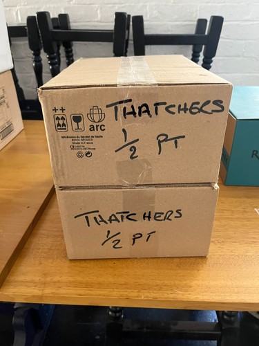 Unopened box thatchers half - of,