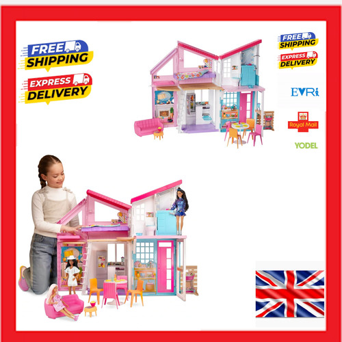 Barbie malibu house playset - malibu,