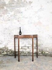 Art Deco Oak Hall Table Console Side Lamp Demi 1920s 30s Antique Vintage DELIVER