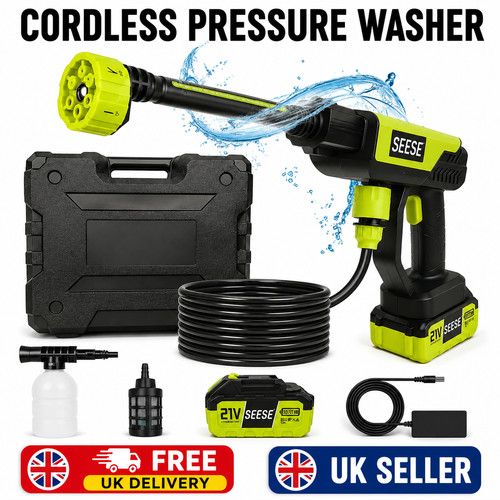 Seese cordless pressure washer - cordless,