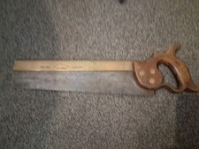 Vintage Brass Backed 12" Tenon