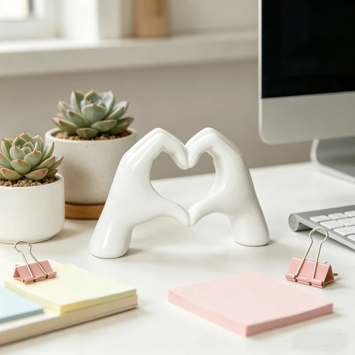 Heart resin ornament love - resin,