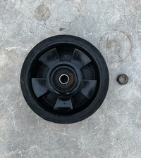 hayter Harrier 56 lawn mower Front Wheel & Nut.