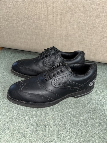 Tec golf shoes black mens - black,