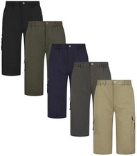 Mens cargo shorts - 3/4,