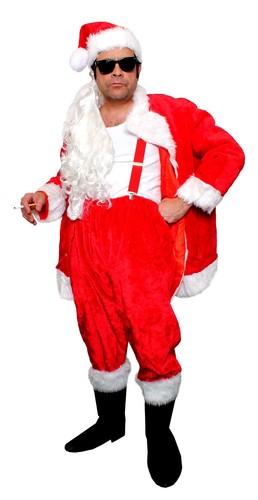 Deluxe naughty santa costume - naughty,
