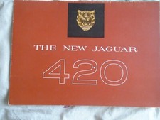 Jaguar 420 brochure undated UK market 