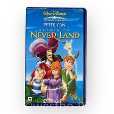 Walt Disney: Peter Pan - Return to Never Land  PAL VHS 2002 - SEALED