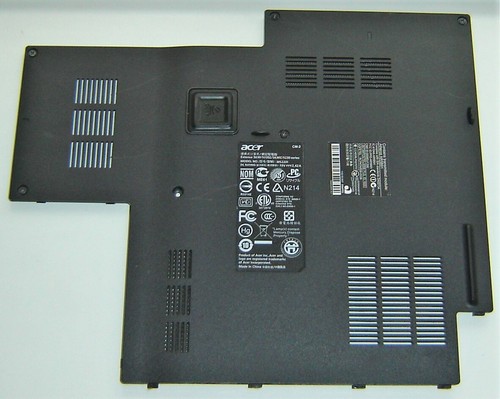 Acer extensa 5230e laptop rear - laptop,