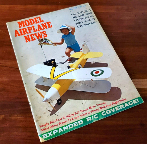 1966 may model airplane - may,