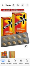 "Intense X Yellow Weekender Herbal Tablets - 10 x 20mg Pills"