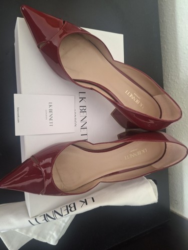 Bennett cecile red - red, patent