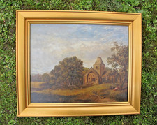 Fine antique idyllic scottish - fine,