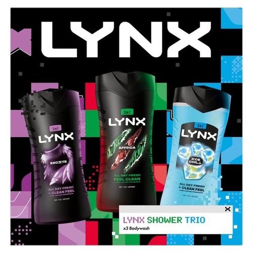 Lynx body wash trio gift - gift, set