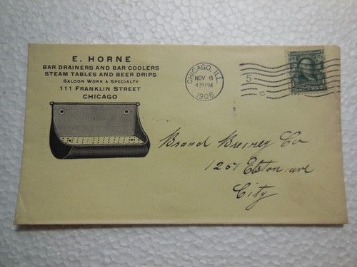 1906 horne bar drainers - bar,
