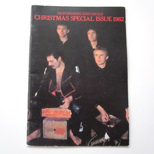 Queen Fan Club Magazine Christmas Special 1982 Issue Freddie Mercury (VG-)
