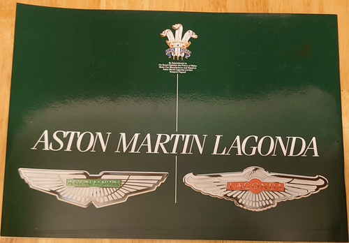 Aston martin brochure - brochure, in