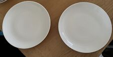 2 x DENBY White Porcelain