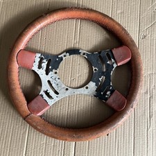 Mountney GT Britain RED 4 Spoke Steering Wheel FREE POST - B1E