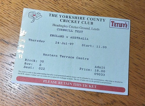 1997 england australia match - england,