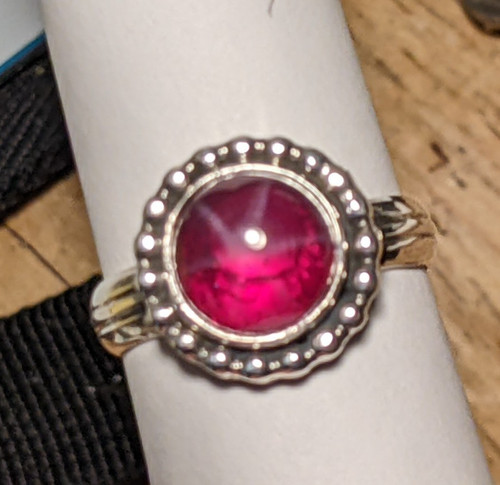 Genuine red star ruby - genuine,