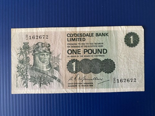 Vintage clydesdale bank 1974 - vintage,