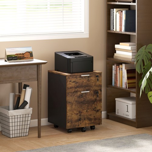Two drawer lockable filing - lockable,